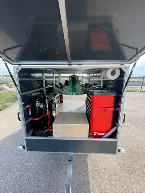 Remorque double Karting Eq4